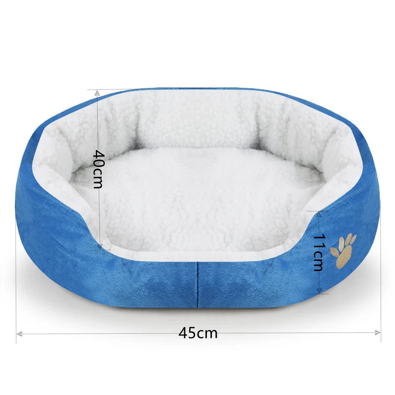 Soft Warm Dog Bed Pet Beds Lounger for Dogs Dog Accessories Small Medium Dog Bed Kennel Puppy Chiens Dog Beds for Small Dogs