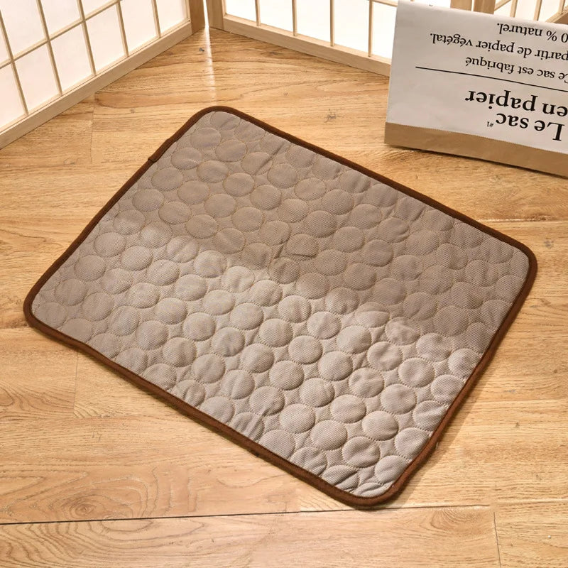 Dog Cooling Mat Summer Pad Pet Mat Bed for Dogs Cat Blanket Sofa