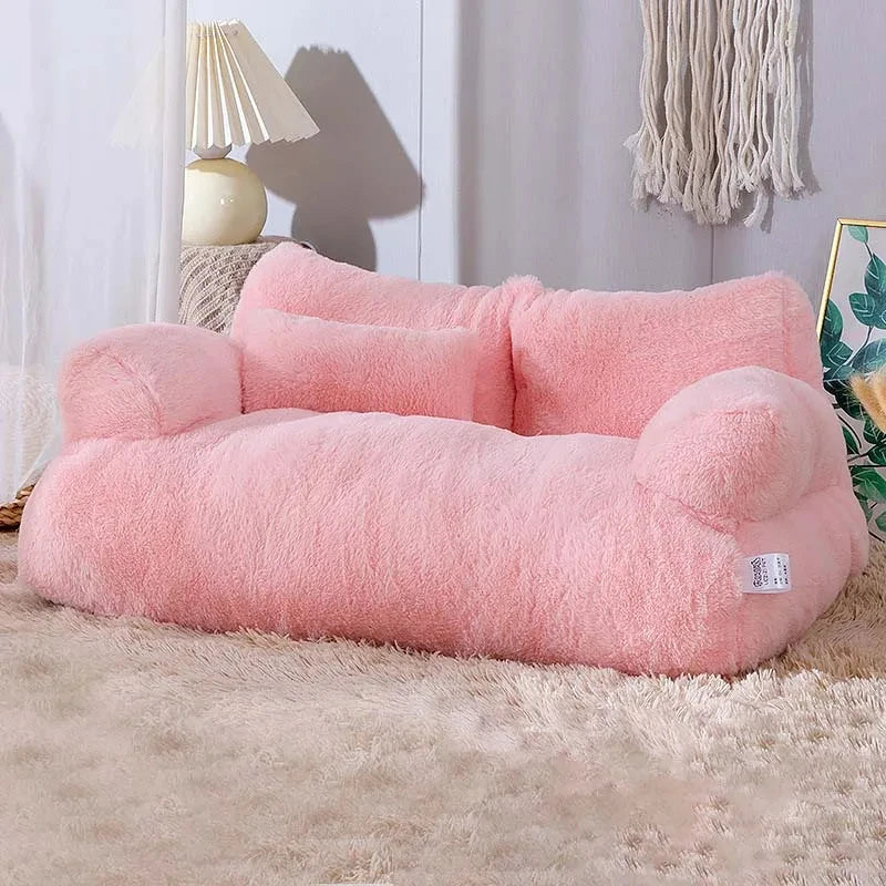 Luxury Cat Bed Sofa Winter Warm Cat Nest Pet Bed for Small Medium Dogs Cats Comfortable