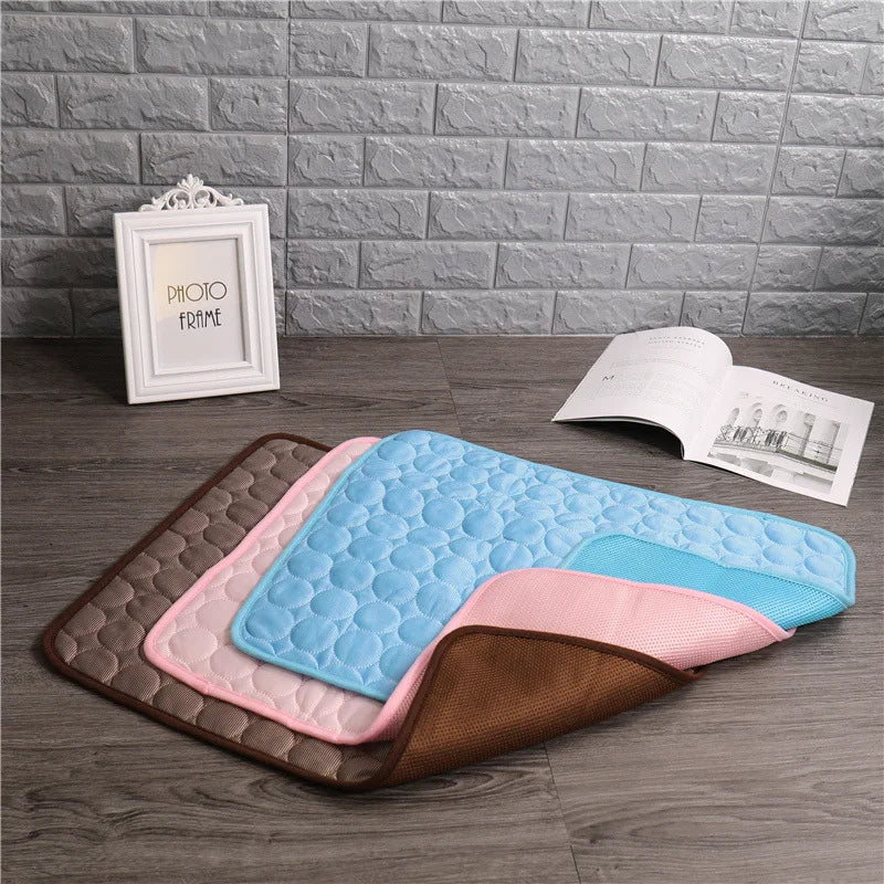 Dog Cooling Mat Summer Pad Pet Mat Bed for Dogs Cat Blanket Sofa