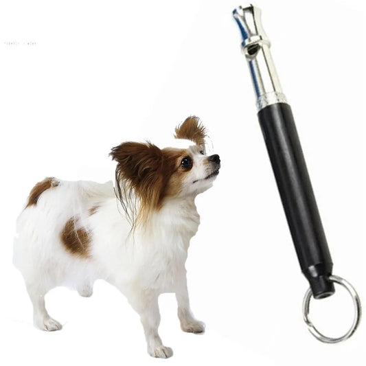 Dog Whistle To Stop Barking Device Dog Copper Silent Ultrasonic Training Flute Stop Barking for Pet Supplies