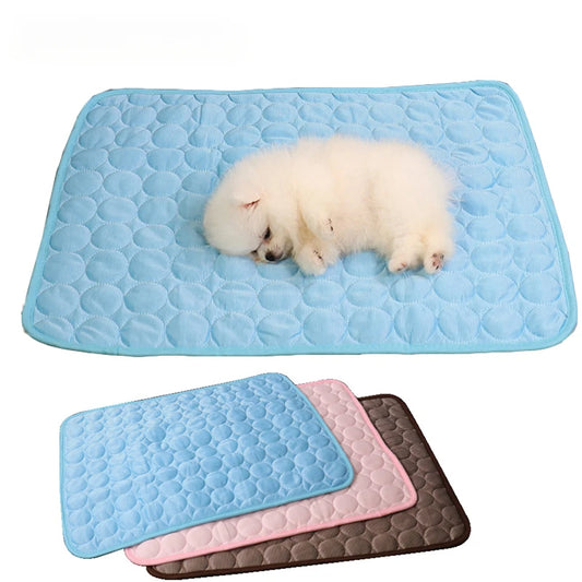 Dog Cooling Mat Summer Pad Pet Mat Bed for Dogs Cat Blanket Sofa