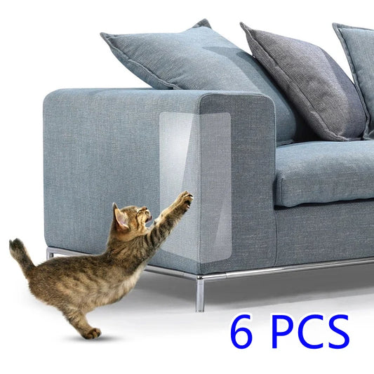 6pcs/lot Sofa Couch Scratching Post Scrapers for Cats Claw Anti-scratch Cats Scraper Offer Toys Bed Pet Goods House Accessories